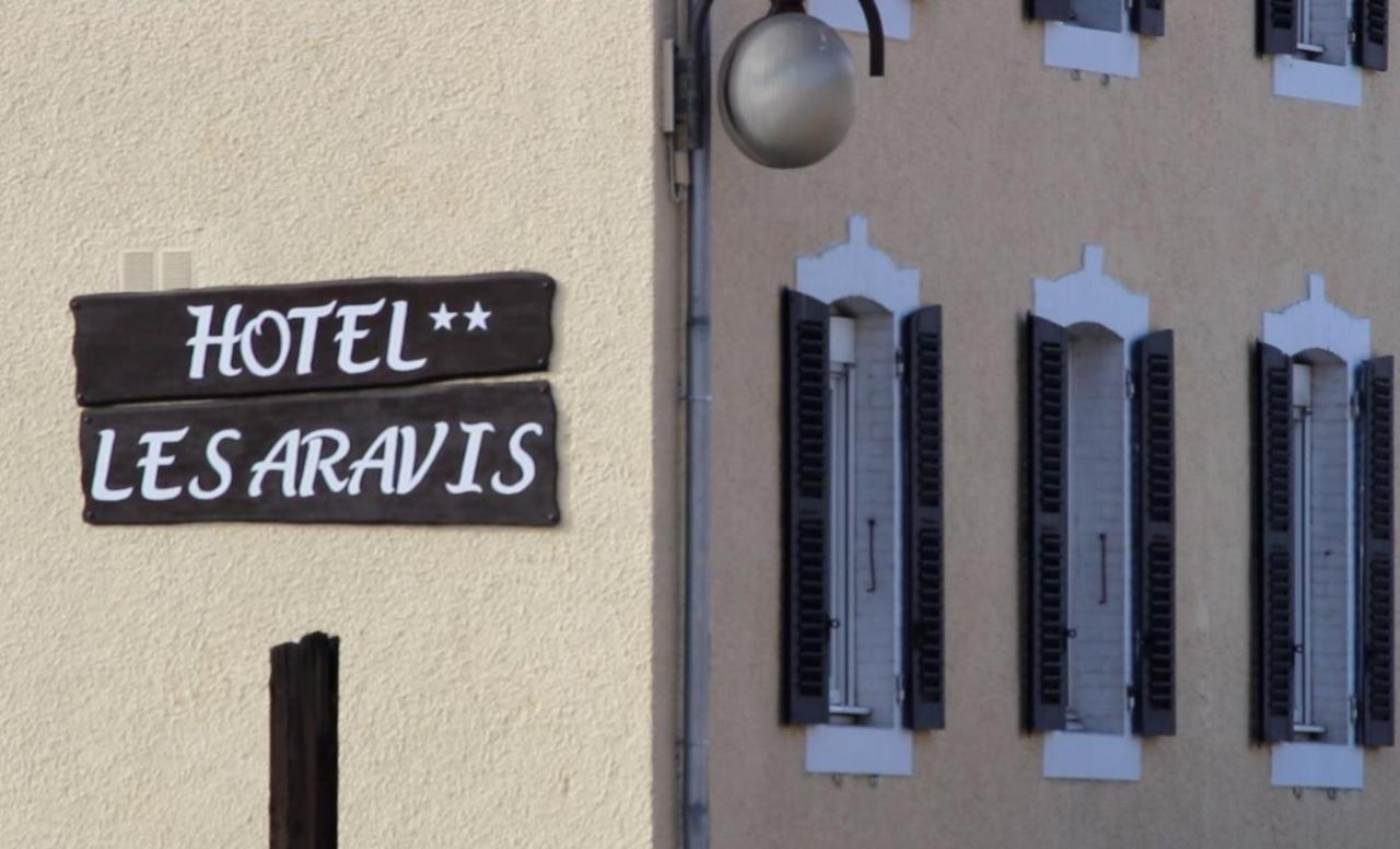 Hotel Les Aravis Saint-Jean-de-Sixt Esterno foto